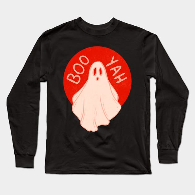 Boo yah Long Sleeve T-Shirt by Jess Adams